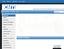 Tablet Screenshot of cmtipromo.com